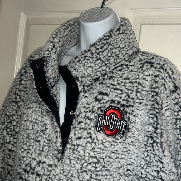 The Ohio State University Knubby Fleece Pull-Over SZ XL - Picture 1 of 3